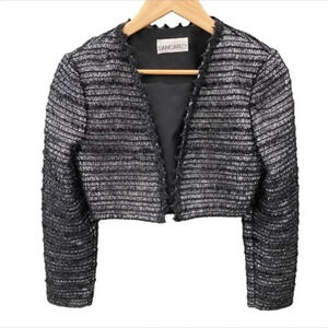 LianCarlo Vintage Womens Black Dress Jacket